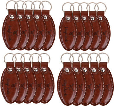 Highlark Exclusive Leather Keychain | Key Chain For Home, Office, Car & Bike Key Chain