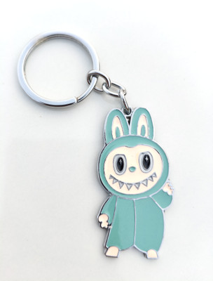 Achyuta Labubu Monster Doll keychain for Bike and car Key Chain