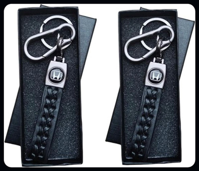 MAG BEE Styling Car /Compatible with Honda Combo Pack of 2 Car-kC812-Premium Key Chain
