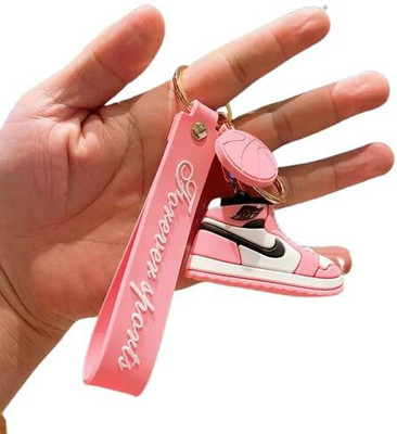 gtrp keychain- Trending Sneakers keychains 3D Cute Sneakers/Shoe Design Pink Key Chain