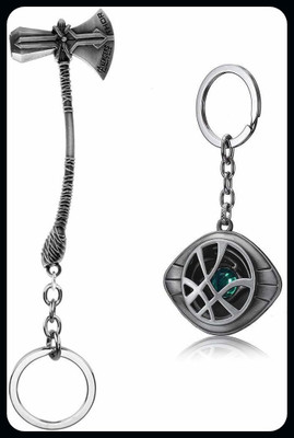 gtrp Keychain-War Endgame Black Panther || Spider Man || Iron Man Alloy Keychain Key Chain