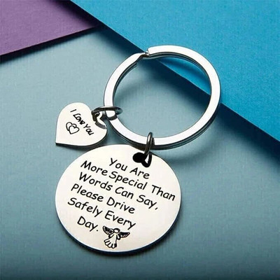 Myurawells Dive Safe Keychain Gift For Dad Husband Boyfriend Bike Keychain Key Chain