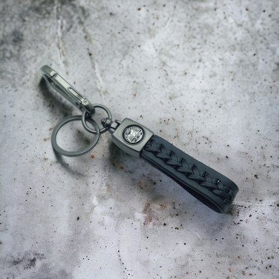 GSV Royal EnfieldLeather Strip hook Keychain best keychain use high quality leather Key Chain