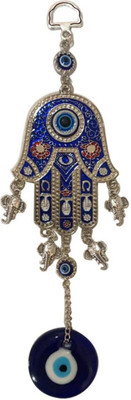 Auto Emporium Double Hamsa Hand Evil Eye Keychain Key Chain