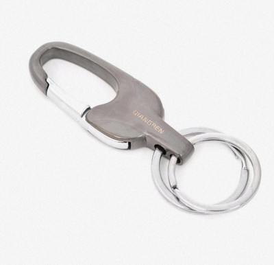 Jdp Novelty Get any 1 pcs Random Color of this Hook Locking Silver Ring Metal KeyChain4368 Key Chain