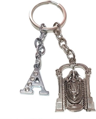 Meeko.com A letter with Bala ji key chain Key Chain