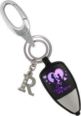 SHOKY LOOKS You're My Love Attractive Light with R Letter Locking Lock Key Chain