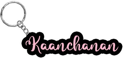 SY Gifts BPK Kaanchanan Name Keychain Key Chain