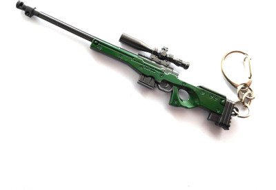 GIKH KeyChain_PUBG AWM with 8x scope sniper for all pubg fans Key Chain