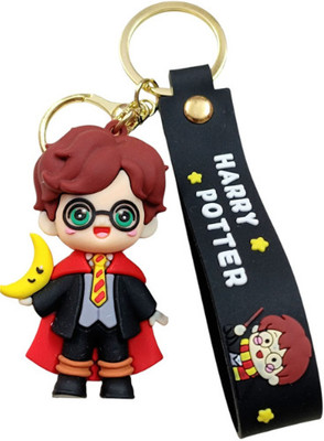 PEARLISH Premium Quality Harry Potter 3D Keychain Key Chain