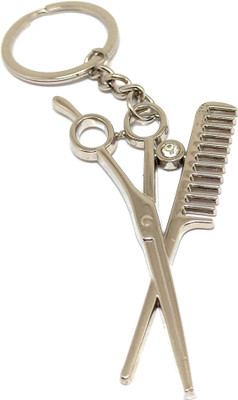 Key Era Scissor Comb Barber Saloon Key Chain