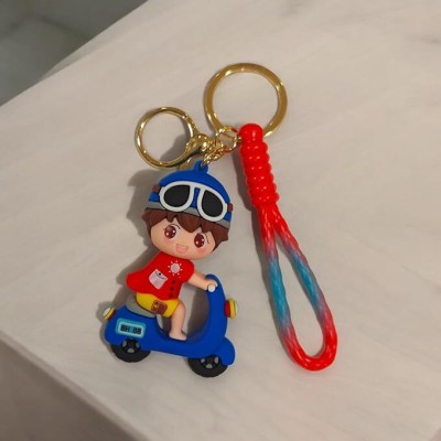 gtrp Cartoon Characters Keychain for Girls Boys, Cute Silicon R30 Key Chain