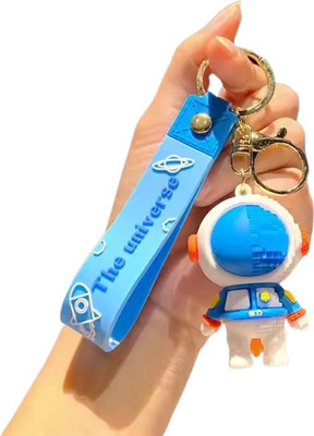 TINKUMINKU SPACE TRAVEL ASTRONAUT KEYCHAIN 3D multipurpose Key Chain