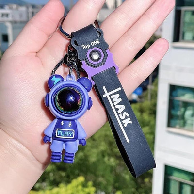 NIXSTAR Astronaut Key Chain Character Keyring for Bags, Backpacks, Purse Handbag Key Chain