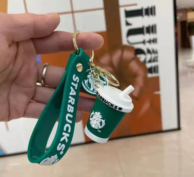 Star Work 3D Silicone High-Quality PVC Material Keychain,Suitable For Boys And Girls Key Chain