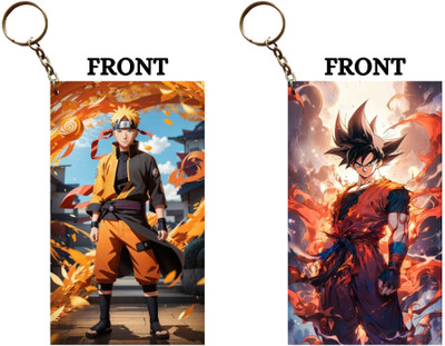 Hariyaali Enterprises LLP NARUTO FURIOUS X GOKU FURIOUS Unique Style 2 pcs Combo Key Chain