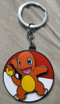 mik POKEMON CHARACTER 360 DEGREE ROTATE METAL Key Chain