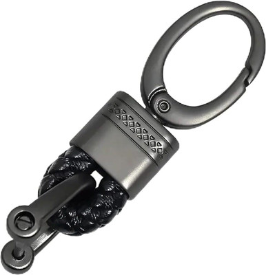 Augen Bradied Car Keychains Metal Keychain Double Pendant Keyring Key Chain