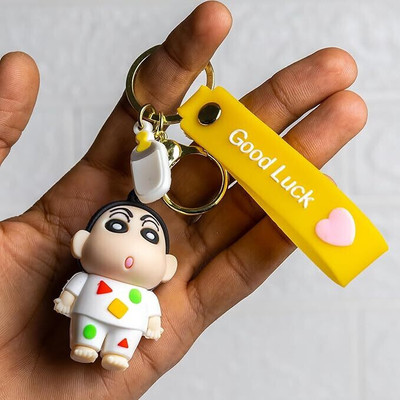 BBG NEW_Shinchan Cute 3D pvc strap charm keychain for shinchan lovers Key Chain
