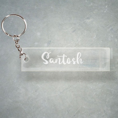 SY Gifts Santosh T Name Keychain F1 5004 Key Chain