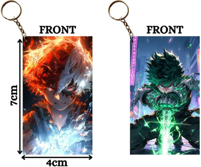 Hariyaali Enterprises LLP My Hero Academia BEASTS OF TODO AND DEKU COMING OUT Unique Style 2 pcs Combo Key Chain