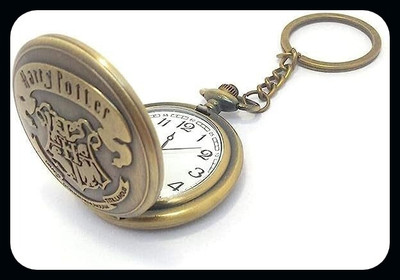gtrp Keychain-Harry Potter Premium Pocket Watch Metal Retro Vintage Key Chain