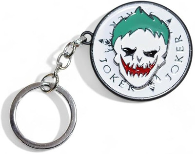 GiftyLuxe Joker 360° Rotating Keychain – LEGO Style Key Chain