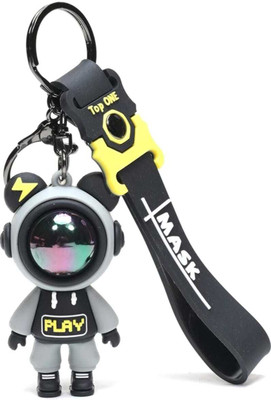 Deosons enterprises Baby Astronaut Cute 3D Key Chain for Your Stylish Rings of Bike & Car Key Chain