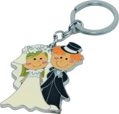 Key Era Charming Young Couple Key Chain