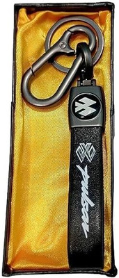 gtrp Bajaj Pulsar Bike Compactible Leather Premium Keychain 004 Key Chain
