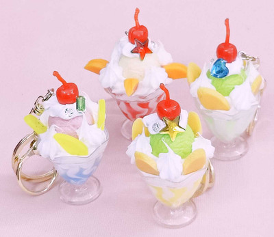 Tera13 Stylish Keychain For Kids, Ice Cream Keychain For Girls Key Chain