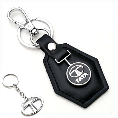 ADOREAL TATA KEYCHAIN AND KEYRING FOR TATA NEXON | HARRIER | PUNCH | CURVV | SAFARI Key Chain