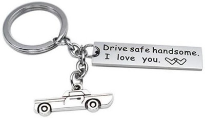 HIGAR Premium Drive Safe Reminder Metal Key Chain