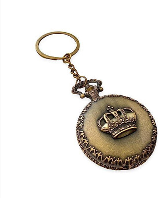 GKM Stylish King Crown Latest Design pocket watch keychain Key Chain