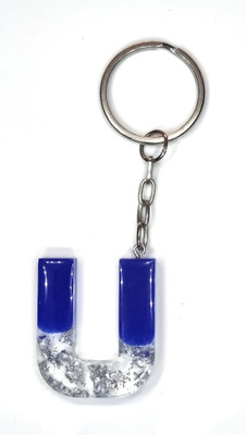 Swasti RESIN BLUE KEYCHAIN-U Key Chain