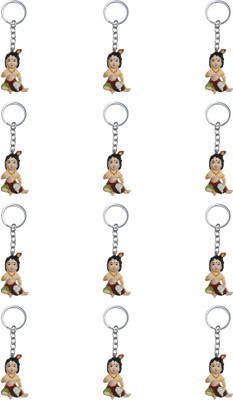 BLESSINGS Set Of 12 Krishna L Key Chain