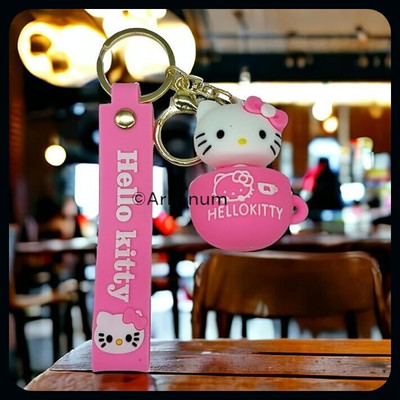 gtrp Keychain-Cute Kitty 3D | & Quirky Bag Charm Hd 27-New29 Key Chain