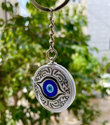 vnz Evil Eye Keychain Sign of Good Luck,Protection & Blessings Key Ring Lucky Charm Key Chain