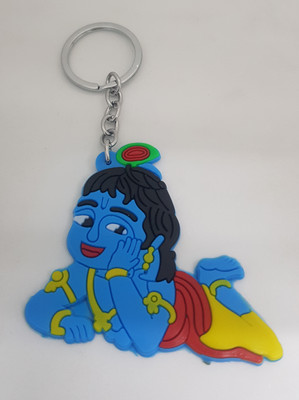 BLESSINGS Krishna Soft Pvc Key Chain