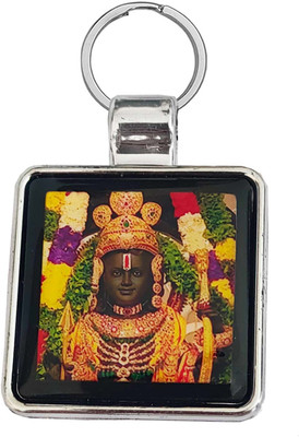 M Men Style Religious Shri Ram Lalla Idol Bikes/Car/Office Keychain SKey202432 Key Chain