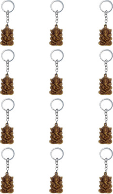 BLESSINGS Set Of 12 Ganesha G Key Chain