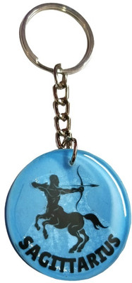 IG Crafter Ultra Shiny Handmade Sagittarius Zodiac Sign Key Chain