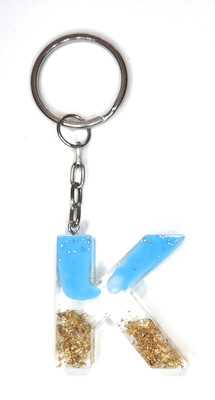 Swasti RESIN SKY BLUE KEYCHAIN-K Key Chain