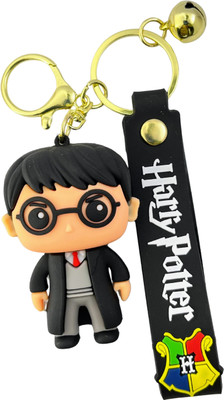 Kraft Crate Harry Potter Inspired 3D Rubber Keychain | Hogwarts Wizard Themed Collectible | Key Chain