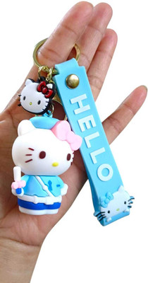Artistry craft Cute kitty keychain /Bag charm Key Chain