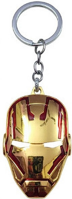 PEARLISH Iron Man Solid Metal Keychain Key Chain