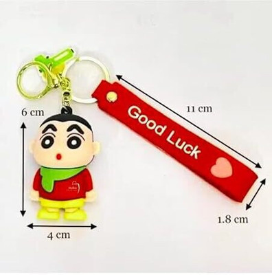 gtrp Shinchain Winter Cartoon Silicone Rubber & Keyring06-New26 Key Chain
