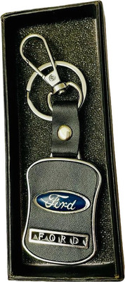BBG NEW_Ford Car chrome finish premium quality keychain Key Chain