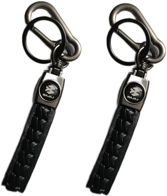 MAG BEE Styling Bike Compatible with Zigsaw Black Bajaj Combo Pack -2 Bike keyrings Key Chain