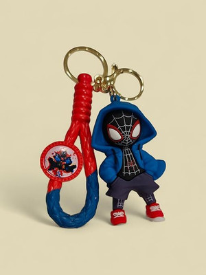 gtrp SpiderMan Cartoon Characters Keychain for Girls Boys, Cute Silicon Keychains 022 Key Chain